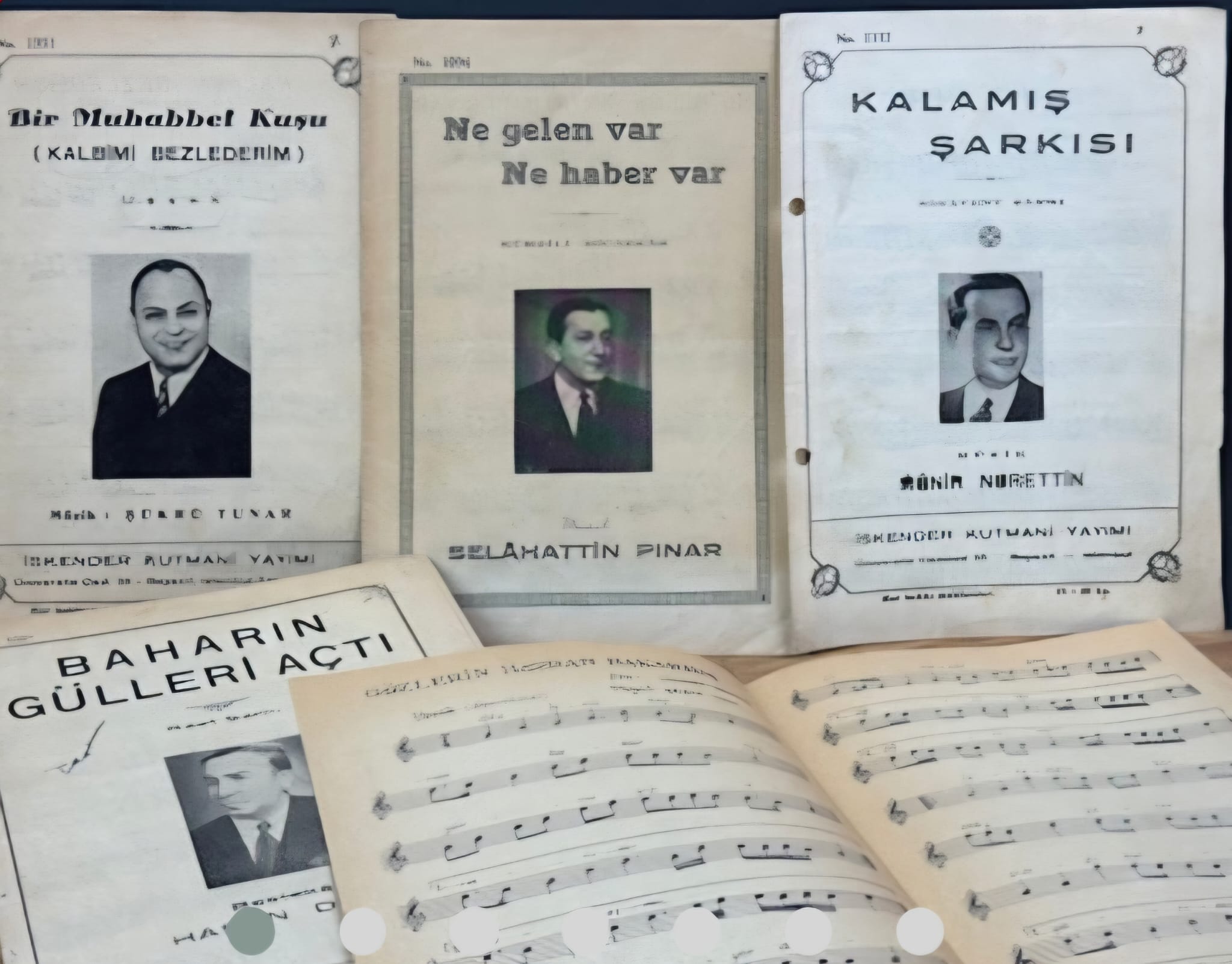 Eski nota yayınları ve nota defterleri