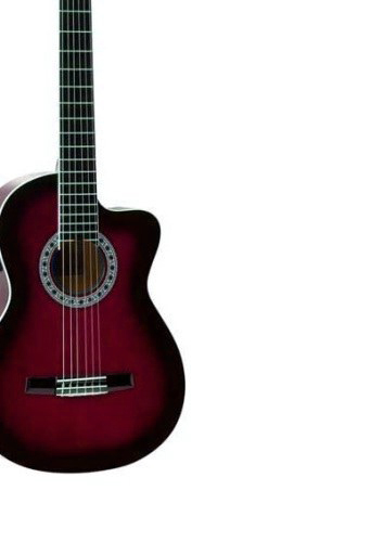 Nevada AC965H – Cutaway Klasik Gitar (Kırmızı Kenarlar Siyah Gölgeli)