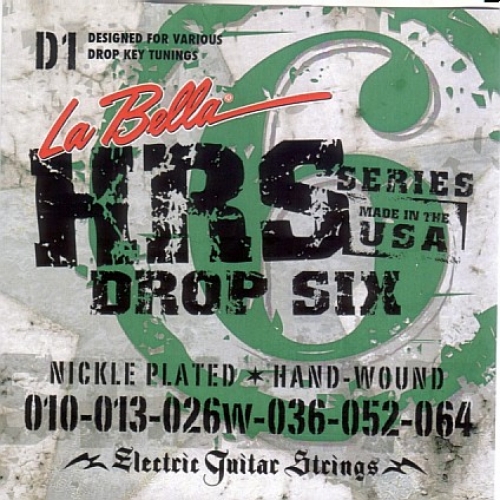 La Bella Strings HRS Drop Six 10-64 – Elektro Gitar Teli