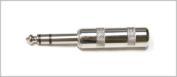 Kirlin Cable CV2407X2P – Nikel Kaplama 1/4 TRS Kablo Ucu (2’li)
