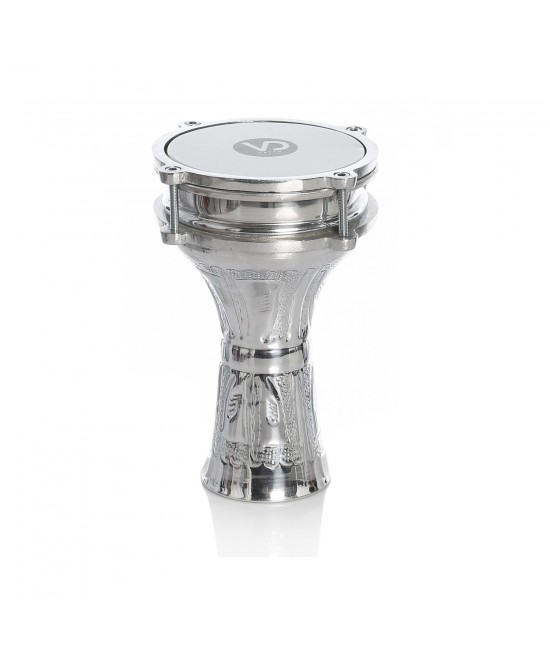 Rhythm Percussion Çekiç Dövme Alüminyum Darbuka Zilli 6 no