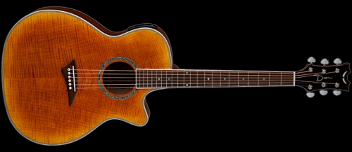 Dean Guitars Exotica Flame Maple – Elektro Akustik – Tiger Eye Satin