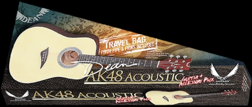 Dean Guitars Tradition AK48 – Akustik Gitar Paket – Gigbag ve Aksesuarlar Dahil