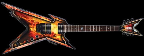 Dean Guitars Dimebag Darrell Razorback – Explosion Elektro Gitar w/ Hard Case