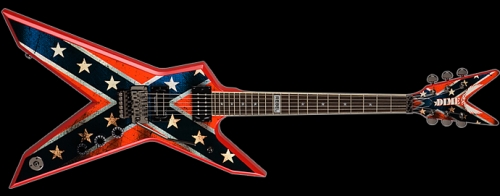 Dean Guitars Dimebag Darrell – Dixie Rebel Elektro Gitar w/ Hard Case