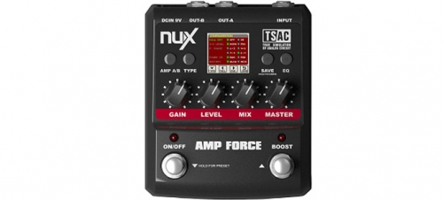 Amp Force - Multi Fonksiyonlu Amplifier Simulasyon Pedal