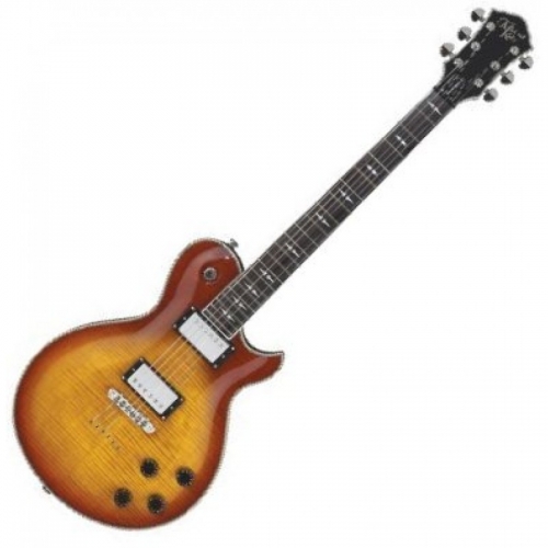 Patriot Decree Elektro Gitar – Flamed Honey Burst
