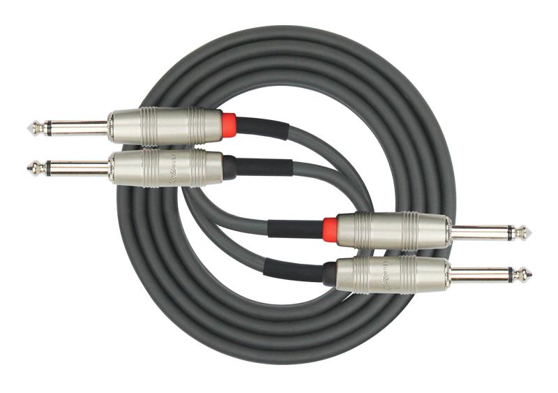 Kirlin Cable AP-405PR 3M Dual Patch Cable 2x 1/4