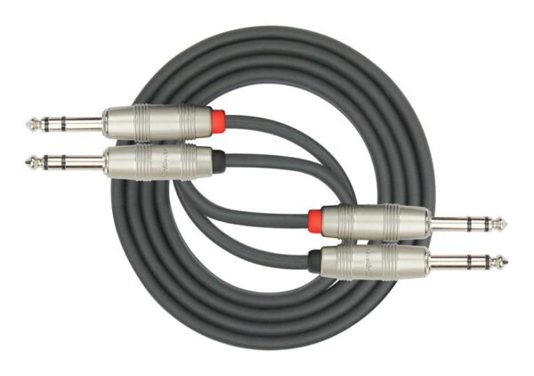 Kirlin Cable AP-407PR Dual Patch Cable 2x 1/4