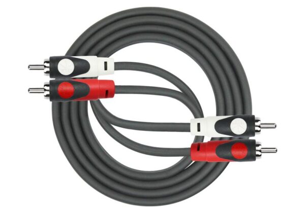 Kirlin Cable LGA-402 3M Dual Patch Cable 2x RCA Plug – 2x RCA Plug