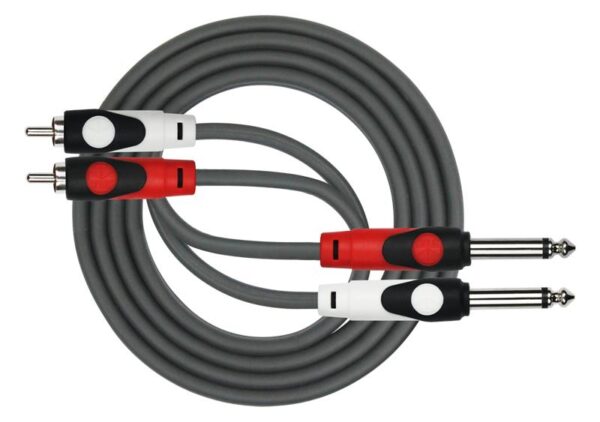Kirlin Cable LGA-404 3M Dual Patch Cable 2x 1/4