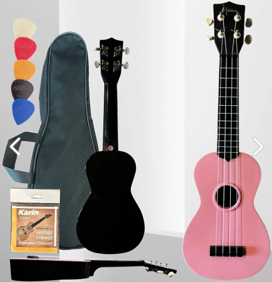 Hawiian XU2101 – 4 Telli Ukulele (Pembe)