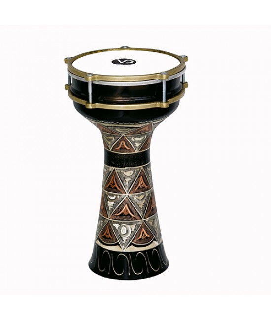 Rhythm Percussion Erzincan İşlemeli Bakır Darbuka no 4