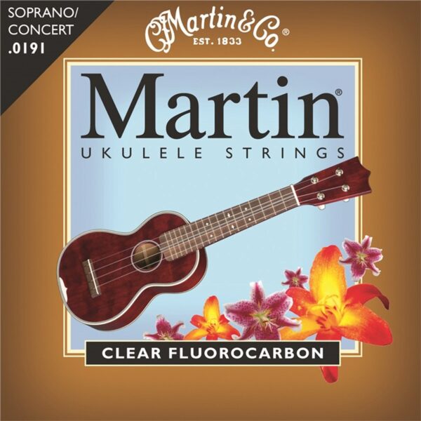 Martin & Co M600 – Clear Fluorocarbon Soprano/Concert Ukulele Teli