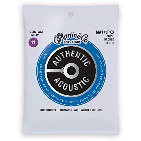 Martin & Co 41Y18MA175PK3 – Custom Light Akustik Gitar Teli