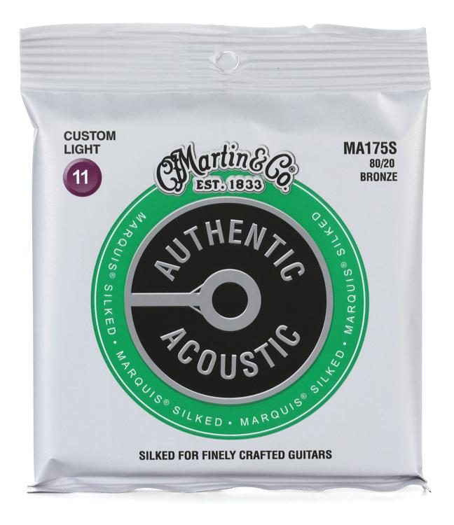 Martin & Co 41Y18MA175S Custom Light Akustik Gitar Teli
