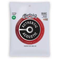 Martin & Co 41Y18MA500T - Extra Light 12-String Acoustic Guitar Strings