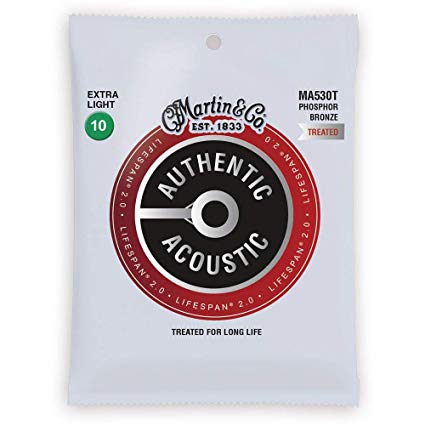 Martin & Co 41Y18MA530T - Extra Light Acoustic Guitar Strings