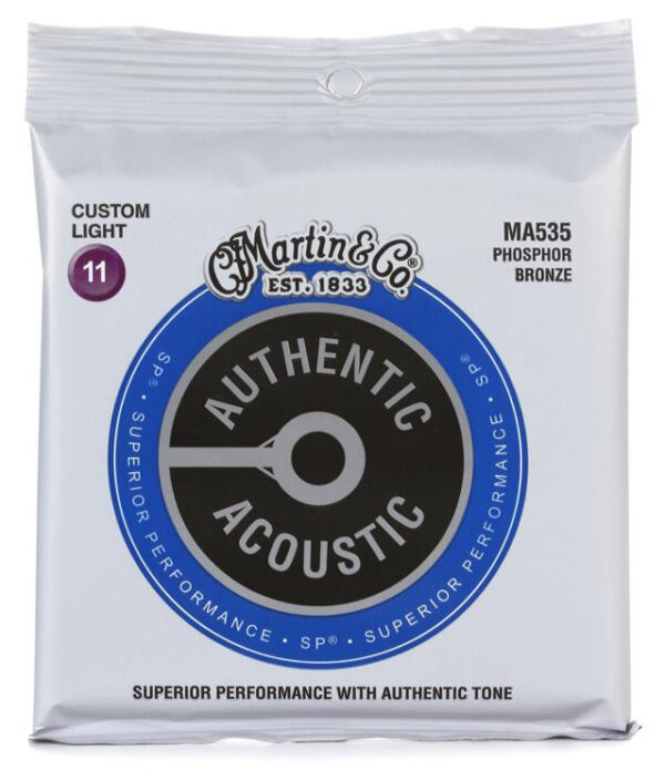 Martin & Co 41Y18MA535 - Custom Light Acoustic Guitar Strings