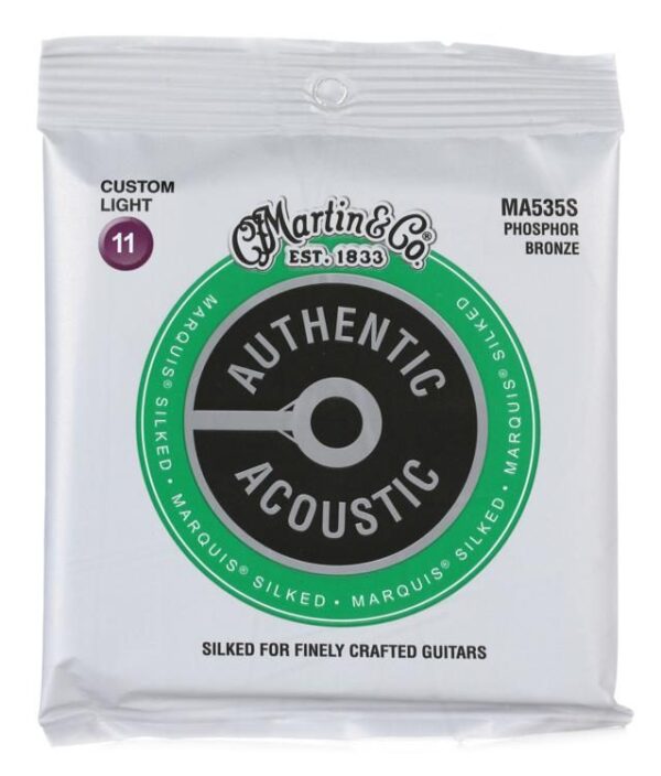 Martin & Co 41Y18MA535S - Custom Light Acoustic Guitar Strings