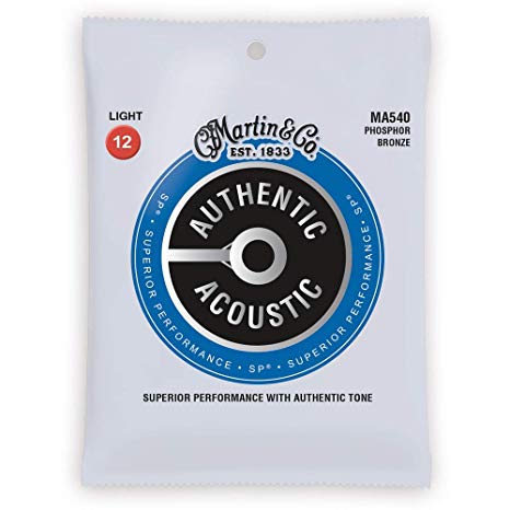 Martin & Co 41Y18MA540 - Light Acoustic Guitar Strings