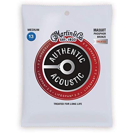 Martin & Co 41Y18MA550T - Medium Acoustic Guitar Strings