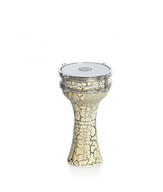 Rhythm Percussion Çatlak Boyalı Alüminyum Darbuka 1 no