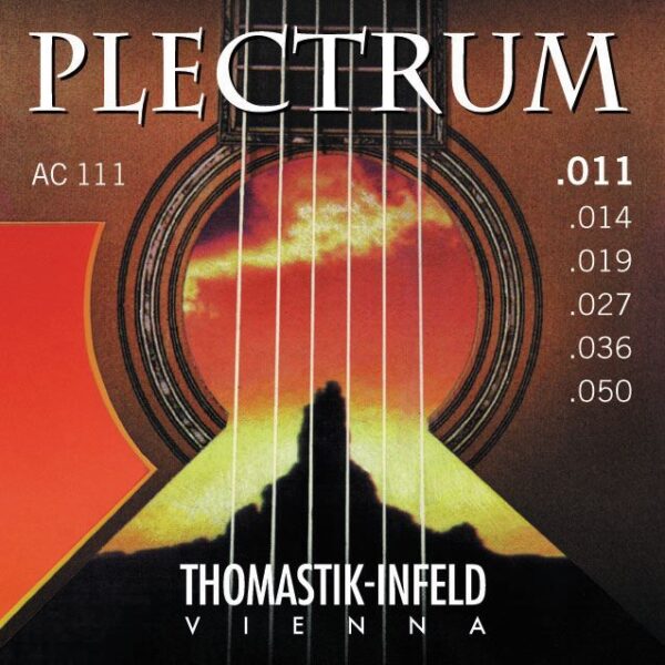 Thomastik AC111 - 11/50 Plectrum Bronze (Light) - Acoustic Guitar Strings