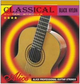Alice A105BK Klasik Gitar Teli (Siyah Naylon)