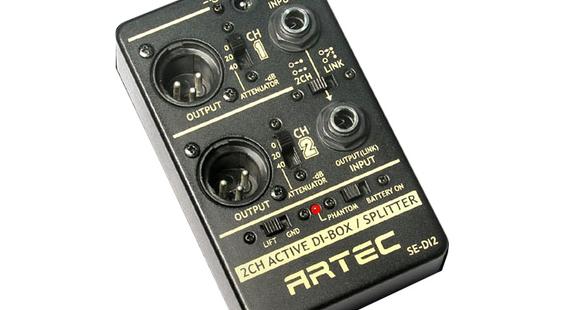 Artec SED12 – 2 Kanal Aktif Di-Box