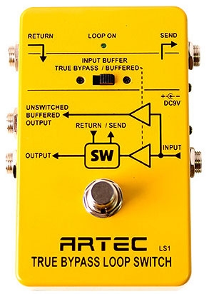 Artec LS1 – Tek Kanal Loop Switch Pedal