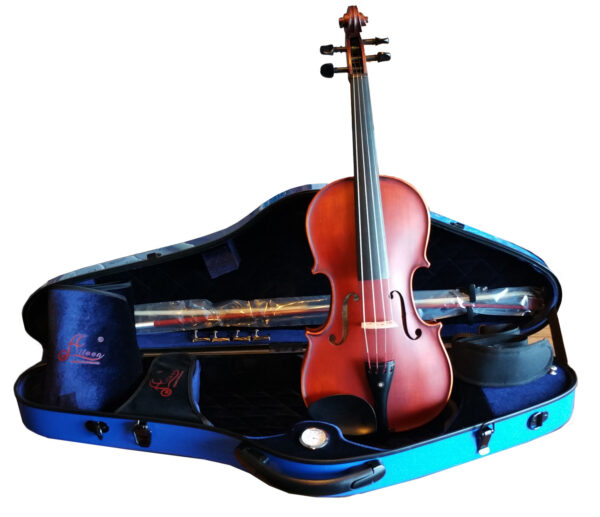 Pagannini Violins AVL235 Masif Ağaç Abanoz Aksam 4/4 Keman Case İle