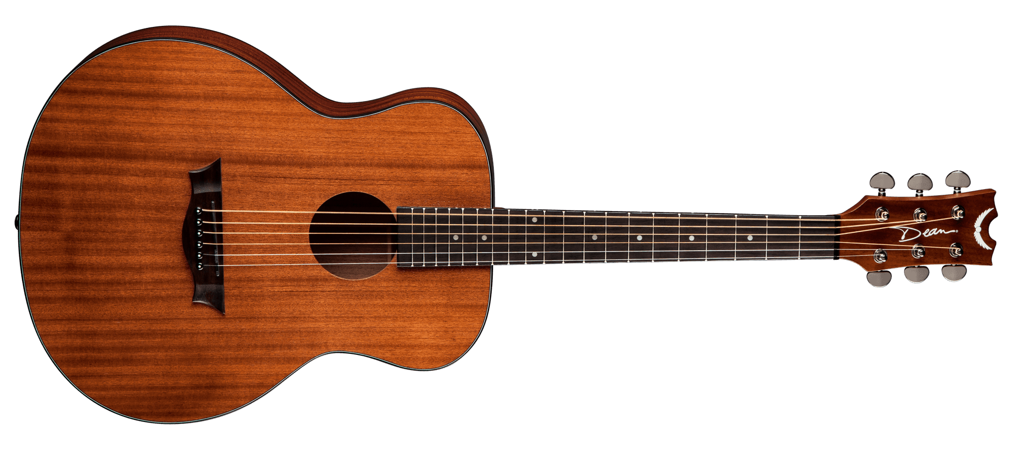 Dean Guitars AXMINIMAH – AXS Mini Akustik Gitar – Mahogany