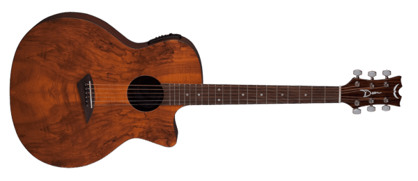 Dean Guitars AXSPALT - AXS Spalt CAW Electro-Acoustic Guitar - Gloss Natural