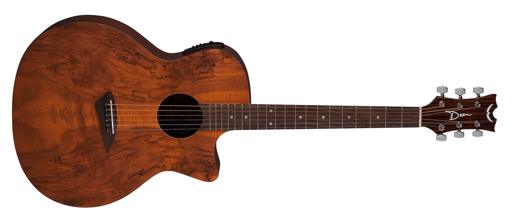 Dean Guitars AXSPALT – AXS Spalt CAW Elektro Akustik Gitar – Gloss Natural