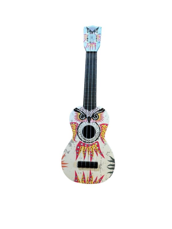 GONZALES Soprano Ukulele Baykuş Desen Kapak