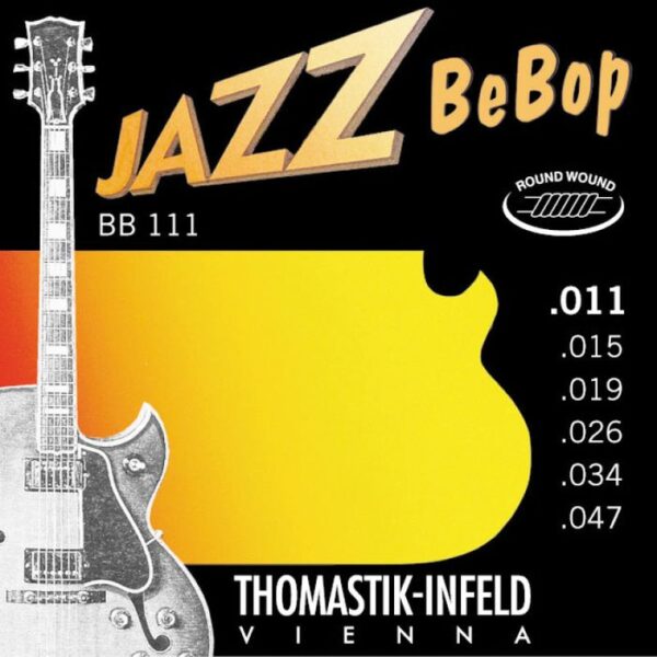Thomastik BB111 - 11/47 Jazz Bebop (Extra Light) Electric Guitar Strings