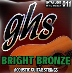 GHS Strings BB60X – Bright Bronze 09-42 Extra Light – 12 Telli Akustik Gitar Teli