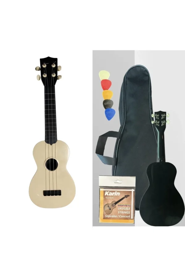 GONZALES 4 Telli Ukulele ( Bej)
