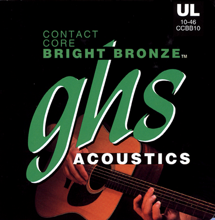 GHS Strings Contact Core 10-46 Extra Light – Akustik Gitar Teli