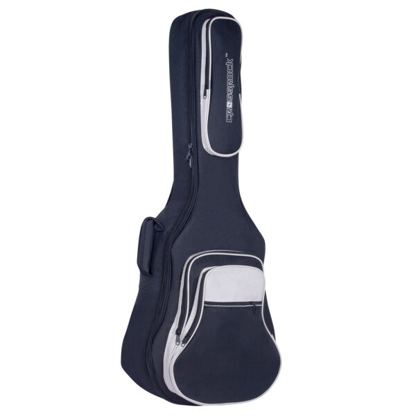 CrossRock Cases CRSG006CBG - 5mm Padded Classical Guitar Gig-Bag (Black-Grey)