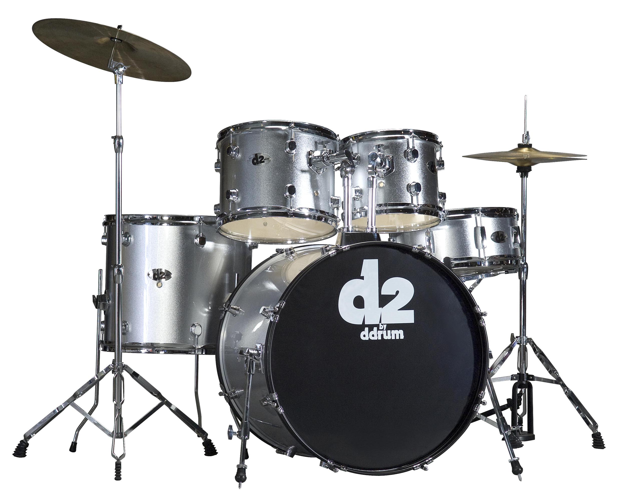 DDrum D2 – 5 Parça Davul Seti – Brushed Silver