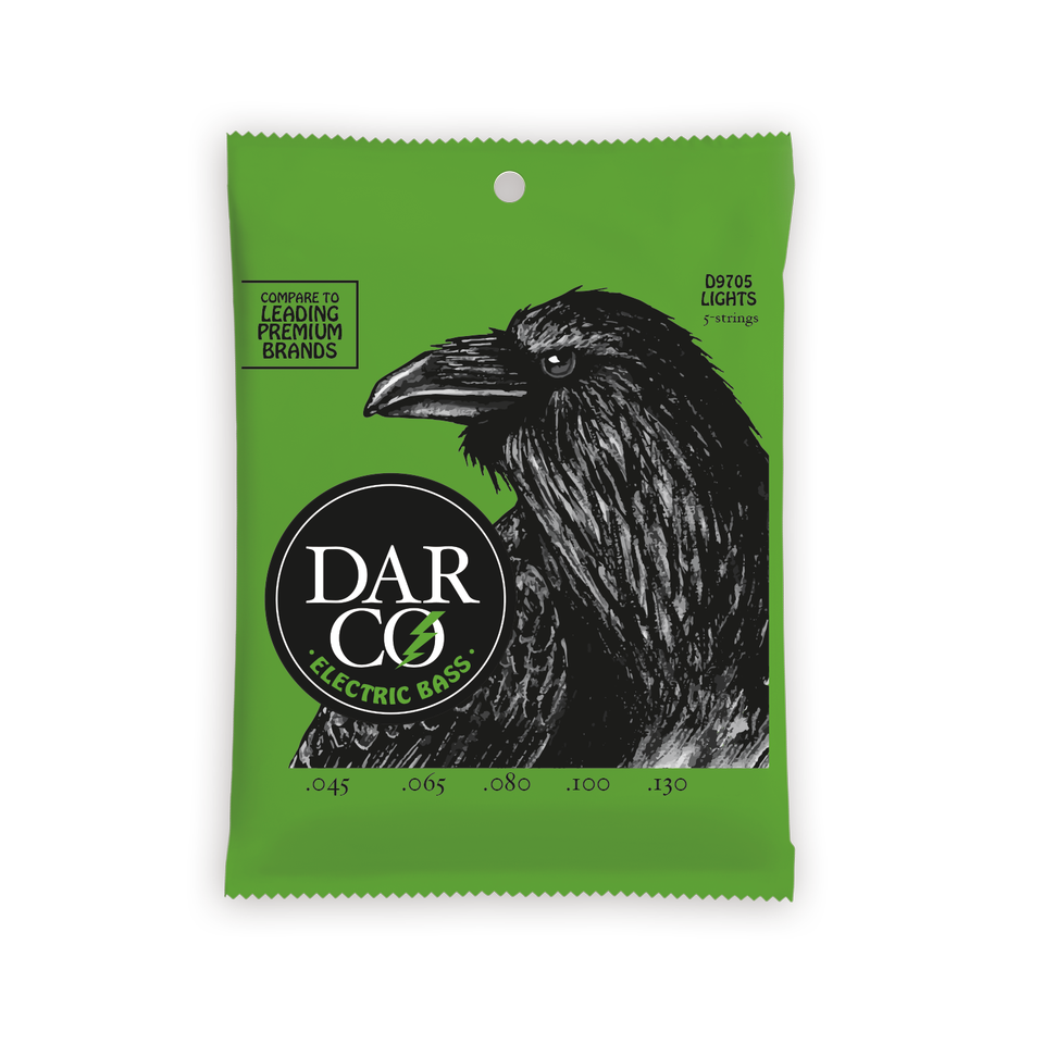 Martin & Co 9705L – Darco (Light) 45-125 5-Telli Bass Gitar Teli