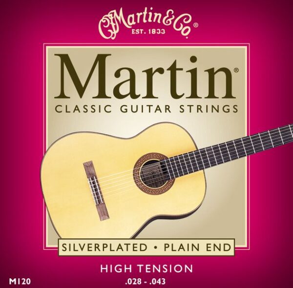 Martin & Co M120 – Silverplated (High Tension) Klasik Gitar Teli