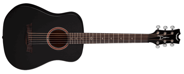 Dean Guitars FLYBKS - Flight Mahogany Travel Guitar BKS