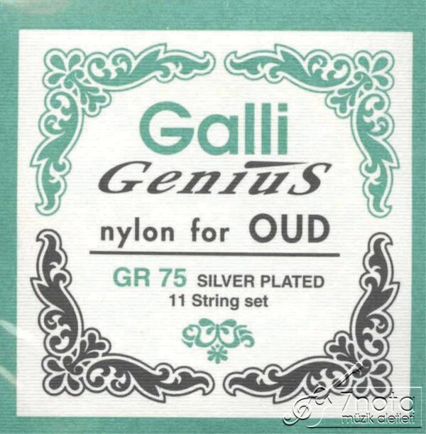 Galli GR75 – Ud Teli (Beyaz Naylon)