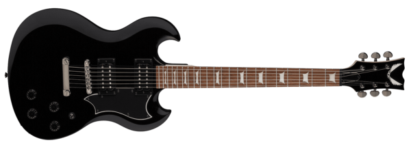 Dean Guitars GSXCBK - SG Body Gran Sport X Classic Electric Guitar (Black)