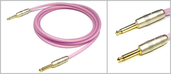 Kirlin Cable IM201PRG – 3 Metre Enstrüman Kablosu – Mor