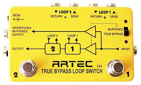 Artec LS2 – Çift Kanal Loop Switch Pedal