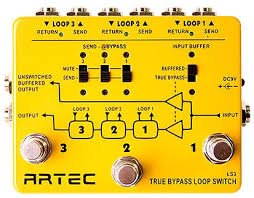 Artec LS3 – Üç Kanal Loop Switch Pedal